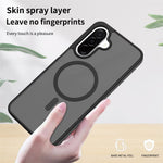 Magnetiskt skal för Samsung Galaxy A18 4G / A17 5G / A17 4G / A26 5G / A16 5G / A16 4G, TPU-ram i akryl, baksida, mobilskal med pekskärm