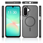 Magnetiskt skal för Samsung Galaxy A18 4G / A17 5G / A17 4G / A26 5G / A16 5G / A16 4G, TPU-ram i akryl, baksida, mobilskal med pekskärm