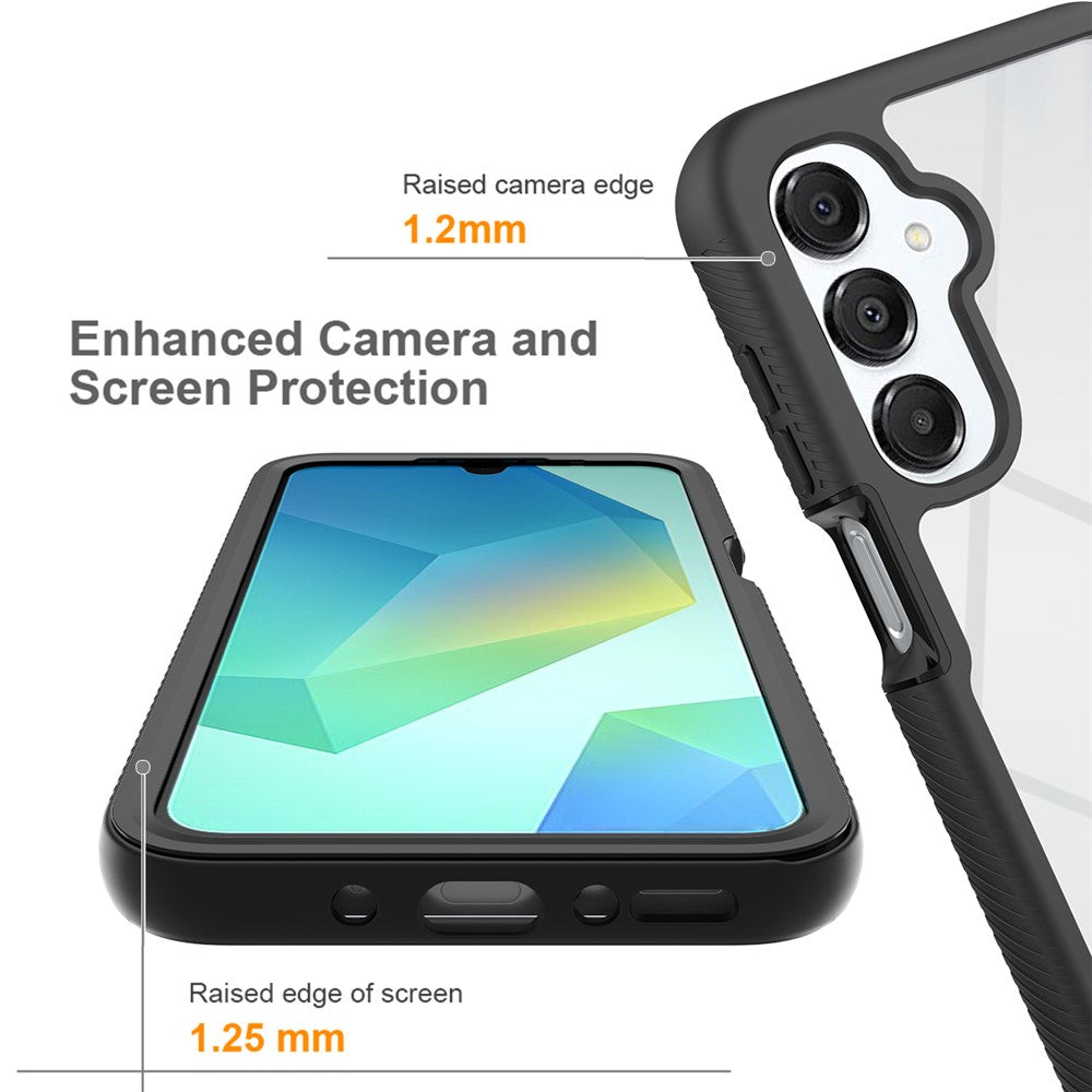 mobilskal för Samsung Galaxy A18 4G / A17 5G / A17 4G / A26 5G / A16 5G / A16 4G, Fallskyddande 2-i-1 PC + TPU Bakstycke