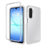 mobilskal för Samsung Galaxy A18 4G / A17 5G / A17 4G / A26 5G / A16 5G / A16 4G, Genomskinligt Matt Anti-Fingeravtryck PC + TPU 2-i-1 Skyddsskal