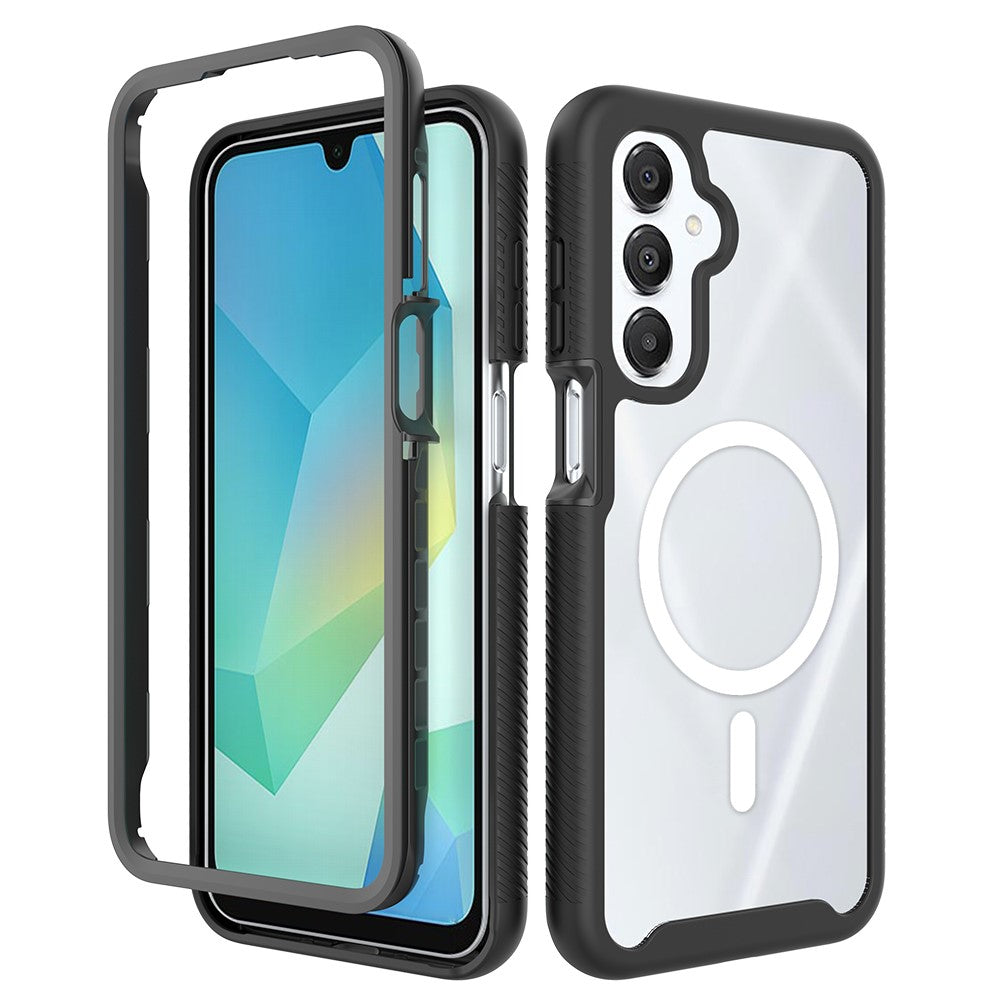 Magnetiskt skal för Samsung Galaxy A18 4G / A17 5G / A17 4G / A26 5G / A16 5G / A16 4G, stötsäkert PC + TPU 2-i-1-mobilskal