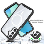 Magnetiskt skal för Samsung Galaxy A18 4G / A17 5G / A17 4G / A26 5G / A16 5G / A16 4G, stötsäkert PC + TPU 2-i-1-mobilskal