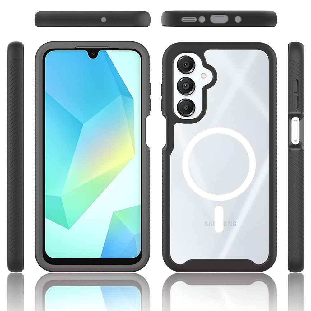Magnetiskt skal för Samsung Galaxy A18 4G / A17 5G / A17 4G / A26 5G / A16 5G / A16 4G, stötsäkert PC + TPU 2-i-1-mobilskal