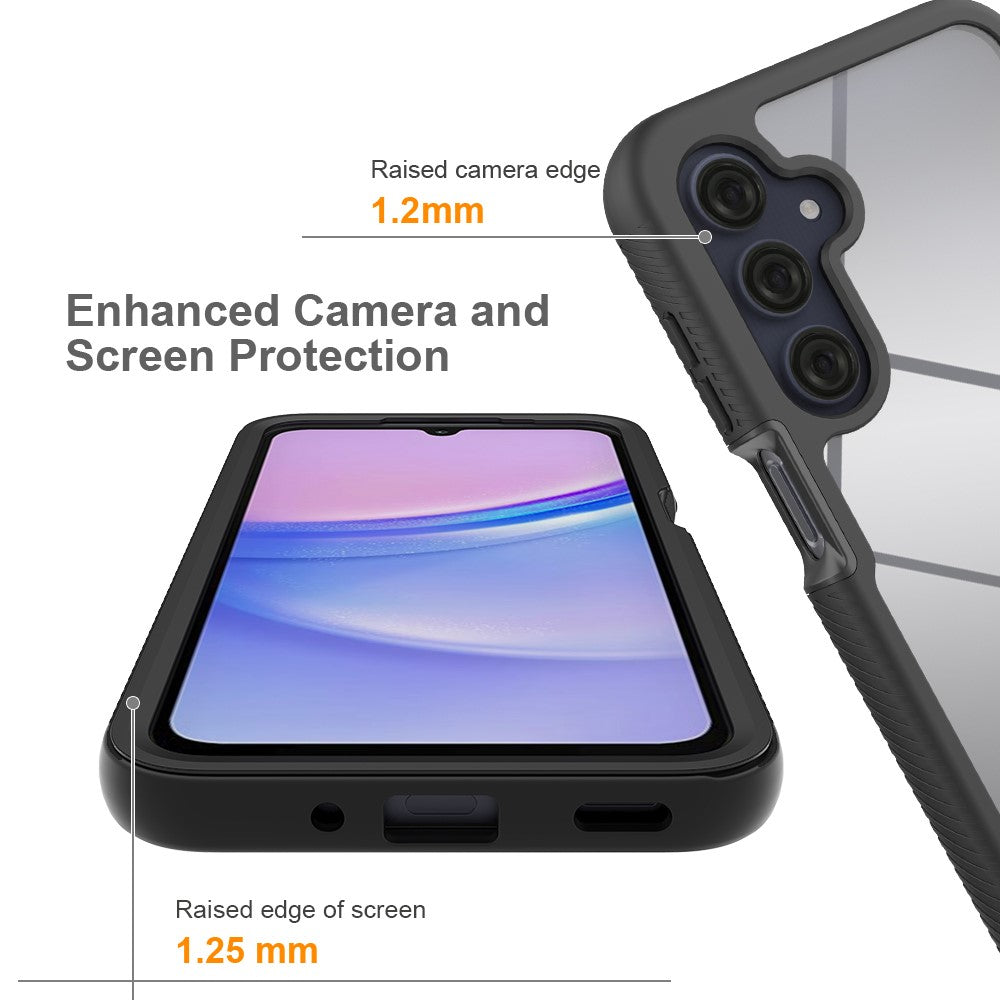 Magnetiskt skal för Samsung Galaxy A18 4G / A17 5G / A17 4G / A26 5G / A16 5G / A16 4G, PC + TPU skyddande mobilskal med PET-skärmfilm