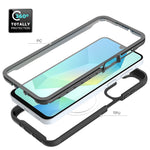 Magnetiskt skal för Samsung Galaxy A18 4G / A17 5G / A17 4G / A26 5G / A16 5G / A16 4G, PC + TPU skyddande mobilskal med PET-skärmfilm