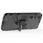 For Samsung Galaxy A54 5G Ring Kickstand Phone Cover Hard PC + Soft TPU Shockproof Smartphone Case