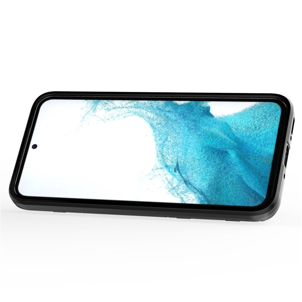 For Samsung Galaxy A54 5G Ring Kickstand Phone Cover Hard PC + Soft TPU Shockproof Smartphone Case