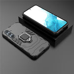 For Samsung Galaxy A54 5G Ring Kickstand Phone Cover Hard PC + Soft TPU Shockproof Smartphone Case