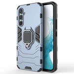 For Samsung Galaxy A54 5G Ring Kickstand Phone Cover Hard PC + Soft TPU Shockproof Smartphone Case