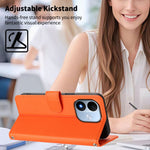 Xiaomi Redmi Note 17 5G (Global) / Xiaomi Redmi Note 17 (Indien/Kina) 5G / Xiaomi Redmi Note 17 4G (Global) fodral PU-läder hjärtmönster plånbok vikbart mobilfodral med handrem