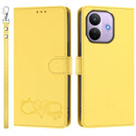 For Xiaomi Redmi Note 17 Pro 5G Case PU Leather Heart Pattern Wallet Flip Phone Cover with Hand Strap