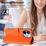 Xiaomi Redmi Note 17 Pro Max 5G / Xiaomi Redmi Note 17 Pro+ 5G-skal PU-läder, hjärtmönster, plånbok, fällbart mobilskal med handrem