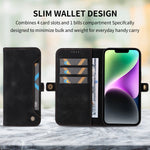 YIKATU för Xiaomi Redmi Note 17 Pro+ 5G / Xiaomi Redmi Note 17 Pro Max 5G YK-002 Plånboksfodral i PU-läder med mobilfack och yttre korthållare