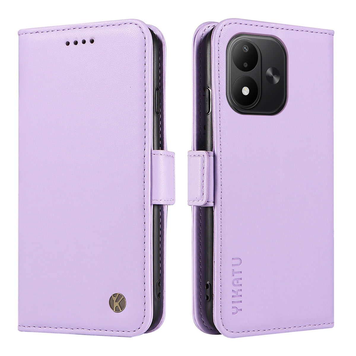YIKATU för Xiaomi Redmi Note 17 4G (Global) / Xiaomi Redmi Note 17 (Indien/Kina) 5G / Xiaomi Redmi Note 17 5G (Global) Plånboksfodral YK-003 Läderfodral