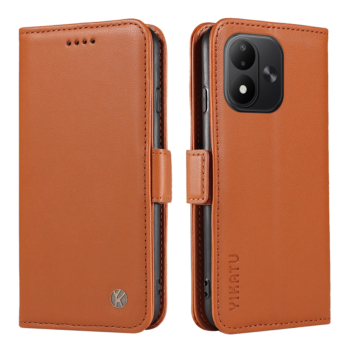 YIKATU för Xiaomi Redmi Note 17 4G (Global) / Xiaomi Redmi Note 17 (Indien/Kina) 5G / Xiaomi Redmi Note 17 5G (Global) Plånboksfodral YK-003 Läderfodral