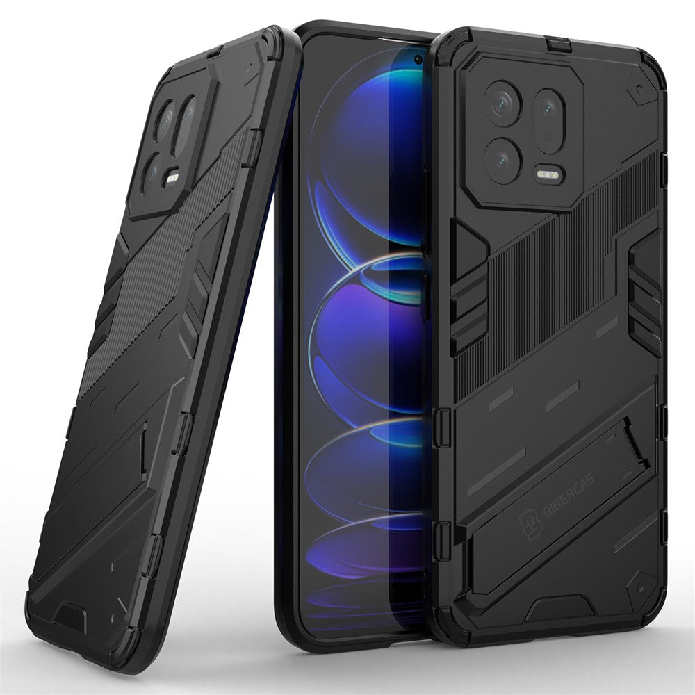 Kickstand Phone Cover for Xiaomi 13 5G, Anti-drop Hard PC Soft TPU Hybrid Case