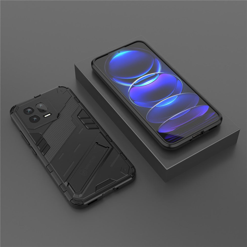 Kickstand Phone Cover for Xiaomi 13 5G, Anti-drop Hard PC Soft TPU Hybrid Case