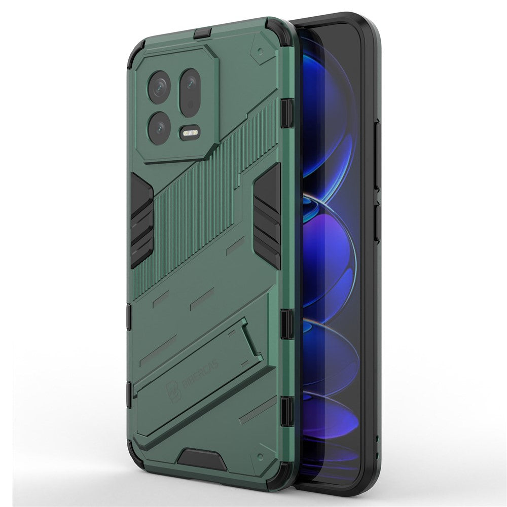 Kickstand Phone Cover for Xiaomi 13 5G, Anti-drop Hard PC Soft TPU Hybrid Case
