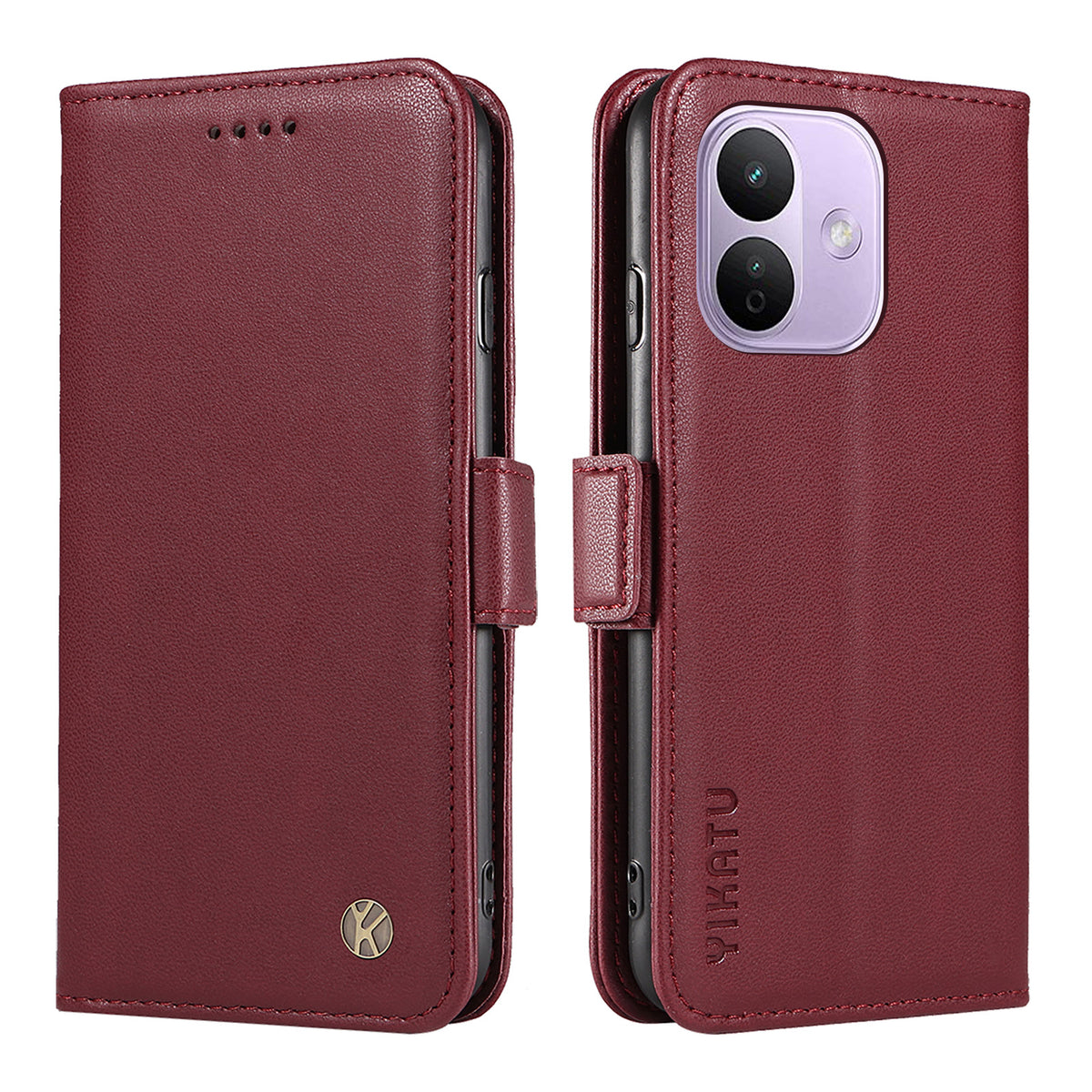YIKATU för Xiaomi Redmi Note 17 Pro 5G Plånboksfodral YK-003 Läderfodral