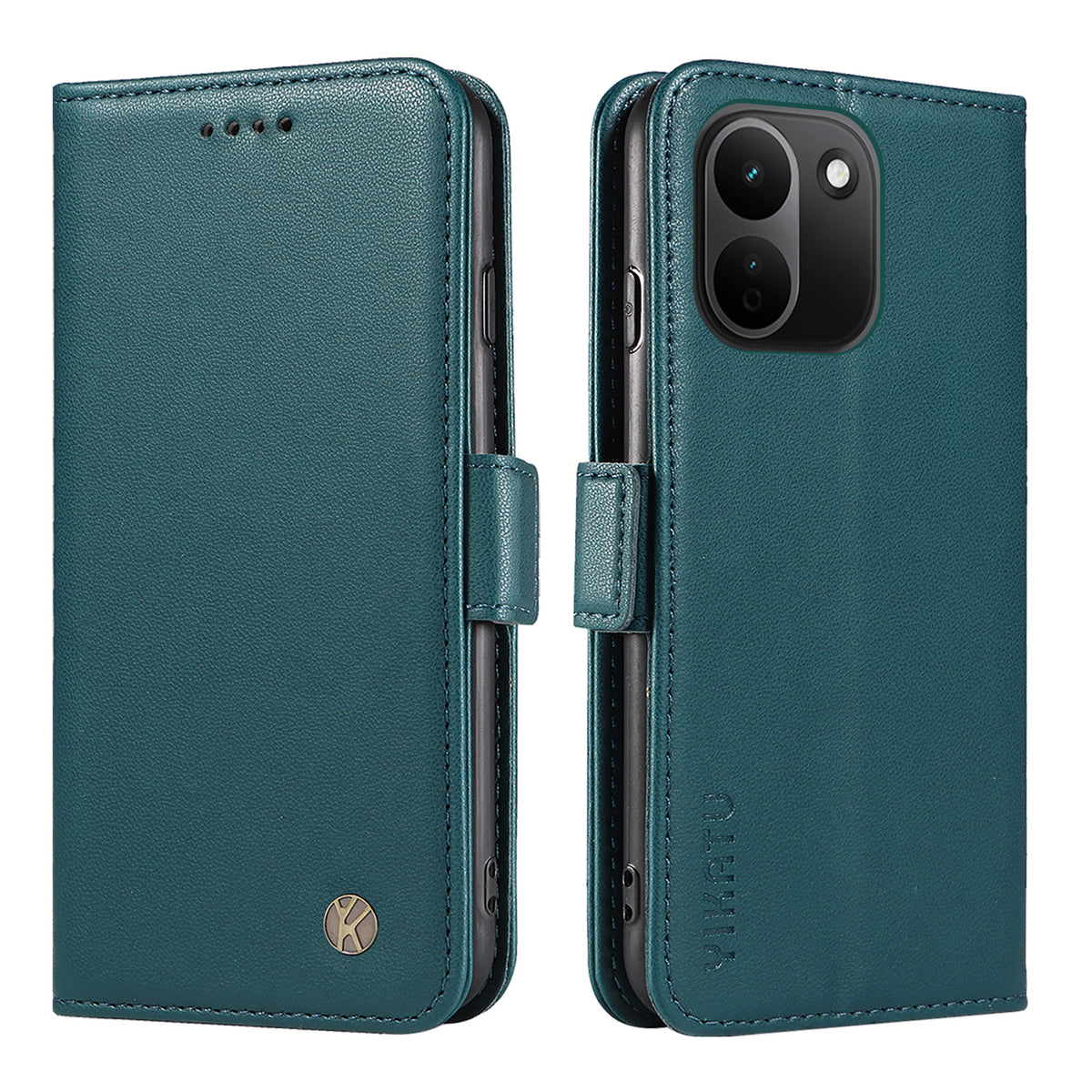 YIKATU YK-003 læderetui til Xiaomi Redmi Note 17 Pro+ 5G / Xiaomi Redmi Note 17 Pro Max 5G, pung-etui