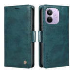 YIKATU för Xiaomi Redmi Note 17 Pro 5G-skal YK-007 Litchitexturerat PU-läderplånboksfodral