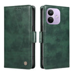YIKATU för Xiaomi Redmi Note 17 Pro 5G-skal YK-007 Litchitexturerat PU-läderplånboksfodral