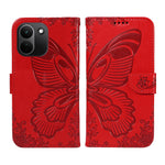 Xiaomi Redmi Note 17 Pro+ 5G / Xiaomi Redmi Note 17 Pro Max 5G-skal med fjärilsmönster, PU-läder, vikbart skydd, mobilskal