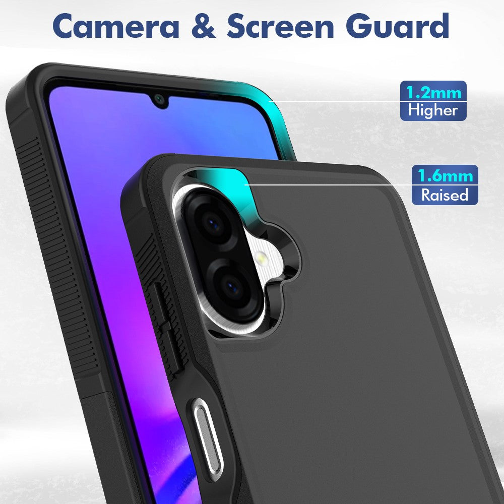 Mobilcover til Samsung Galaxy A08 4G / A07s 4G / A07 5G / A07 4G 2-i-1 PC + TPU-stødsikkert cover