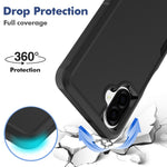 Mobilcover til Samsung Galaxy A08 4G / A07s 4G / A07 5G / A07 4G 2-i-1 PC + TPU-stødsikkert cover