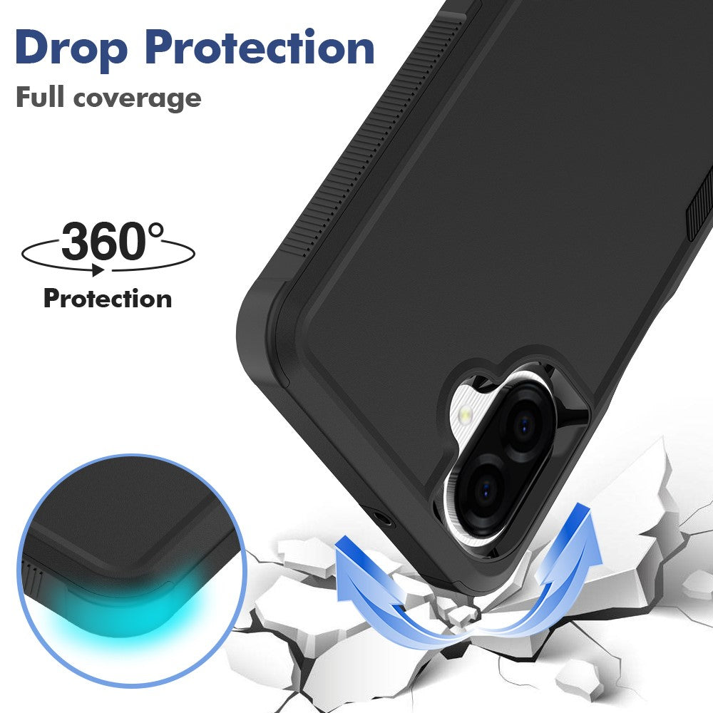 Mobilcover til Samsung Galaxy A08 4G / A07s 4G / A07 5G / A07 4G 2-i-1 PC + TPU-stødsikkert cover
