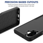 Mobilcover til Samsung Galaxy A08 4G / A07s 4G / A07 5G / A07 4G 2-i-1 PC + TPU-stødsikkert cover