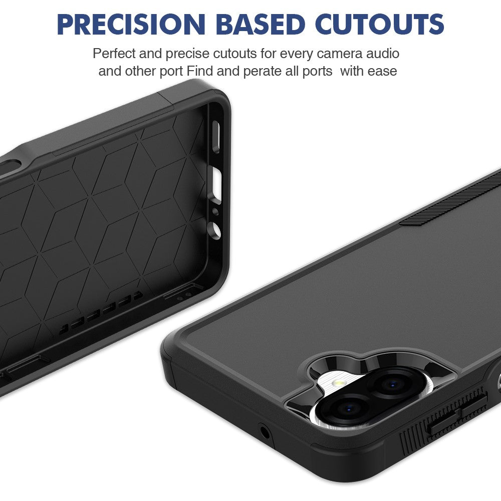 Mobilcover til Samsung Galaxy A08 4G / A07s 4G / A07 5G / A07 4G 2-i-1 PC + TPU-stødsikkert cover