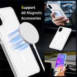 Magnetiskt skal för Samsung Galaxy A08 4G / A07s 4G / A07 4G 2.0mm reptåligt TPU + PC-mobilskal