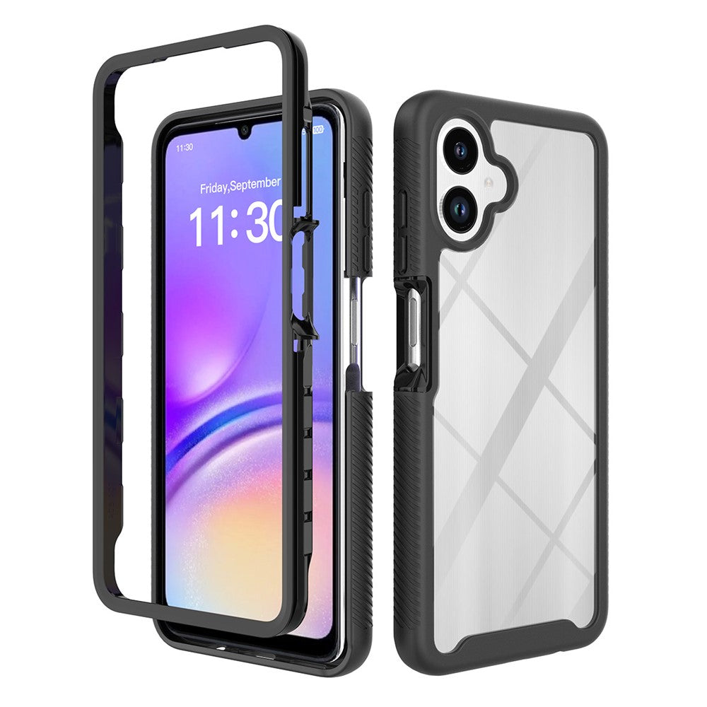 mobilskal för Samsung Galaxy A08 4G / A07 4G / A07 5G / A07s 4G / A06 4G / A06 5G, Fallskyddande 2-i-1 PC + TPU Bakstycke