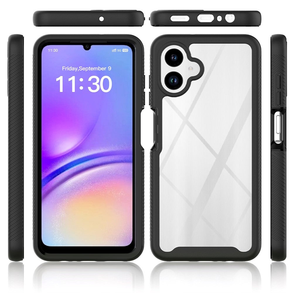 mobilskal för Samsung Galaxy A08 4G / A07 4G / A07 5G / A07s 4G / A06 4G / A06 5G, Fallskyddande 2-i-1 PC + TPU Bakstycke