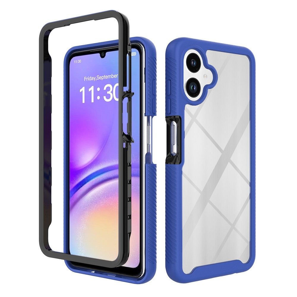 mobilskal för Samsung Galaxy A08 4G / A07 4G / A07 5G / A07s 4G / A06 4G / A06 5G, Fallskyddande 2-i-1 PC + TPU Bakstycke