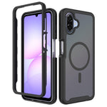 Magnetiskt mobilskal för Samsung Galaxy A08 4G / A07s 4G / A07 5G / A07 4G / A06 5G / A06 4G Avtagbart 2-i-1 genomskinligt matt PC TPU bakstycke