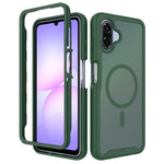 Magnetiskt mobilskal för Samsung Galaxy A08 4G / A07s 4G / A07 5G / A07 4G / A06 5G / A06 4G Avtagbart 2-i-1 genomskinligt matt PC TPU bakstycke