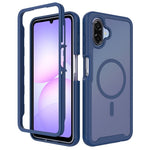 Magnetiskt mobilskal för Samsung Galaxy A08 4G / A07s 4G / A07 5G / A07 4G / A06 5G / A06 4G Avtagbart 2-i-1 genomskinligt matt PC TPU bakstycke