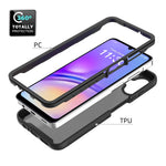 mobilskal för Samsung Galaxy A08 4G / A07s 4G / A07 5G / A07 4G / A06 5G / A06 4G Genomskinligt matt anti-fingeravtryck PC + TPU 2-i-1-skyddsskal