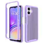 mobilskal för Samsung Galaxy A08 4G / A07s 4G / A07 5G / A07 4G / A06 5G / A06 4G Genomskinligt matt anti-fingeravtryck PC + TPU 2-i-1-skyddsskal