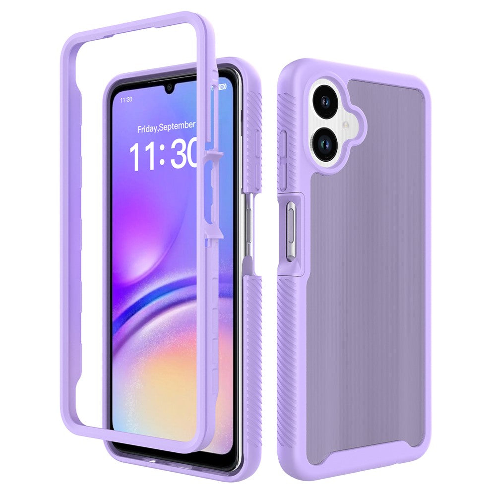 mobilskal för Samsung Galaxy A08 4G / A07s 4G / A07 5G / A07 4G / A06 5G / A06 4G Genomskinligt matt anti-fingeravtryck PC + TPU 2-i-1-skyddsskal