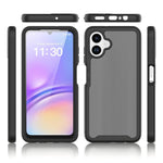 mobilskal för Samsung Galaxy A08 4G / A07s 4G / A07 5G / A07 4G / A06 5G / A06 4G Genomskinligt matt PC + TPU bakstycke med PET-skärmfilm