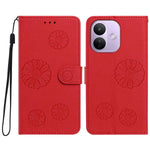 Xiaomi Redmi Note 17 Pro 5G Plånboksfodral i PU-läder med daisymönster och handledsrem