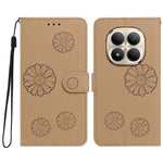 For Xiaomi Redmi Note 15 Pro 5G (Global) Daisy Pattern PU Leather Wallet Phone Cover with Wrist Strap