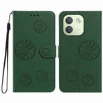 Xiaomi Redmi Note 17 Pro+ 5G / Xiaomi Redmi Note 17 Pro Max 5G Plånboksfodral i PU-läder med daisymönster och handledsrem