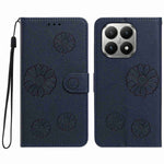 For Xiaomi 15T Daisy Pattern PU Leather Wallet Phone Cover with Wrist Strap