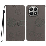 For Xiaomi 15T Daisy Pattern PU Leather Wallet Phone Cover with Wrist Strap