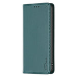 BINFEN COLOR för Samsung Galaxy A52 5G / Galaxy A52s 5G / Galaxy A52 4G Läderfodral BF18 mobilstativ med Korthållare