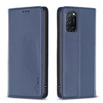 BINFEN COLOR för Samsung Galaxy A52 5G / Galaxy A52s 5G / Galaxy A52 4G Läderfodral BF18 mobilstativ med Korthållare